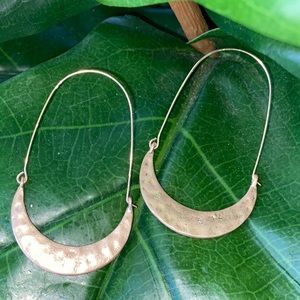 NWT Silver Hoop Earrings OR Gold